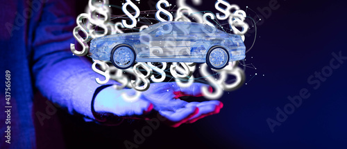 Car insurance concept. Safe...