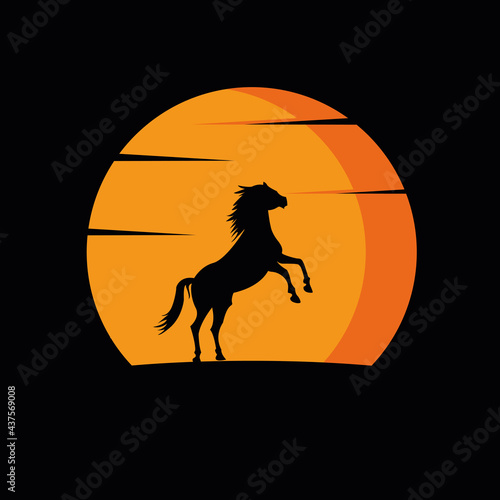 using the concept of a horse's head