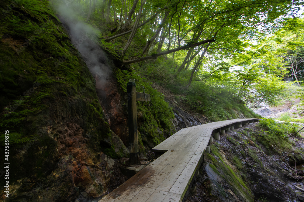 《宮城県》鬼首・地獄谷遊歩道 卵湯 《宮城県》鬼首・地獄谷遊歩道 卵湯