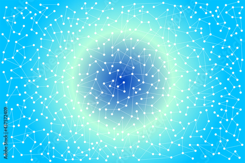 IT デジタル ネットワーク PC 化学 科学 星座 実験 ベクター AI 素材