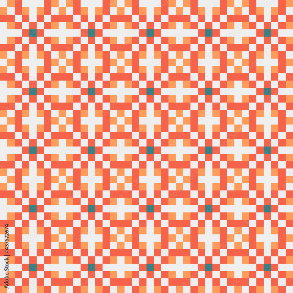 Abstract Cross Pattern generative computational art illustration Abstract Cross Pattern generative computational art illustration