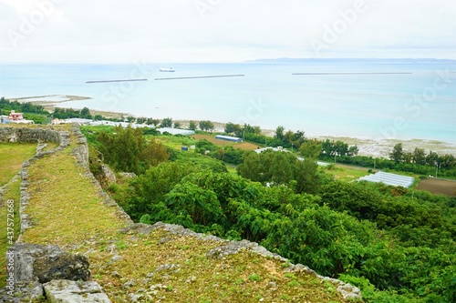 Katsuren castle ruins in Okinawa, Japan - 勝連城跡 沖縄 日本