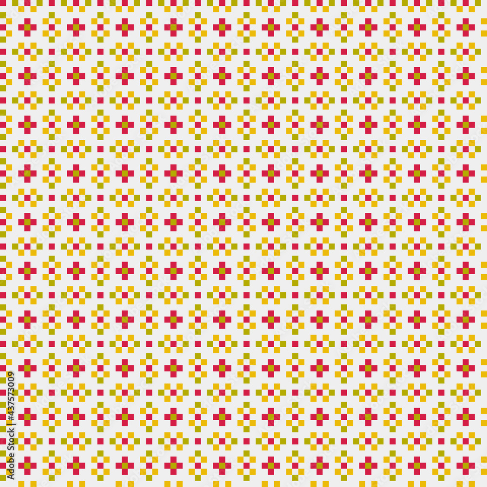 Abstract Cross Pattern generative computational art illustration Abstract Cross Pattern generative computational art illustration