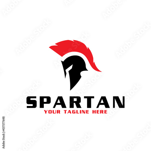 Photo spartan design suitable for your logo template
