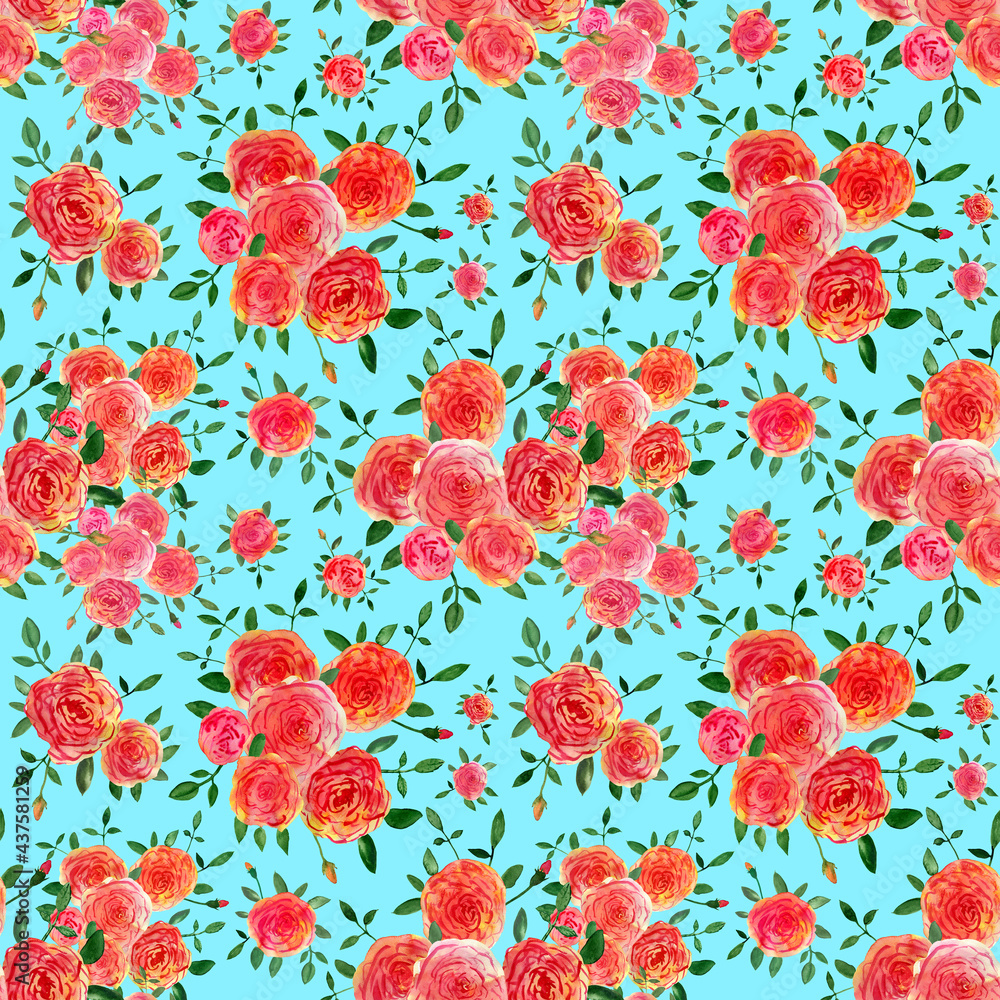 seamless pattern abstracts floral composition seamless pattern abstracts floral composition