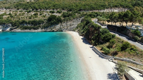 Makris Gialos Beach in zakynthos, greece © Michael