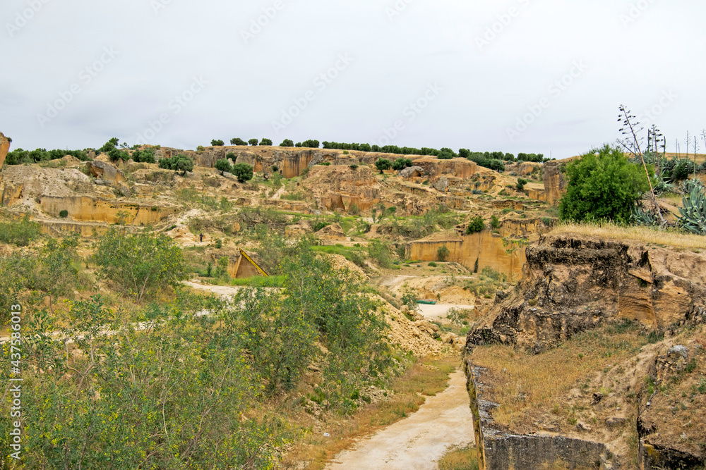 Old mine in Osuna, Seville, Andalusia, Spain