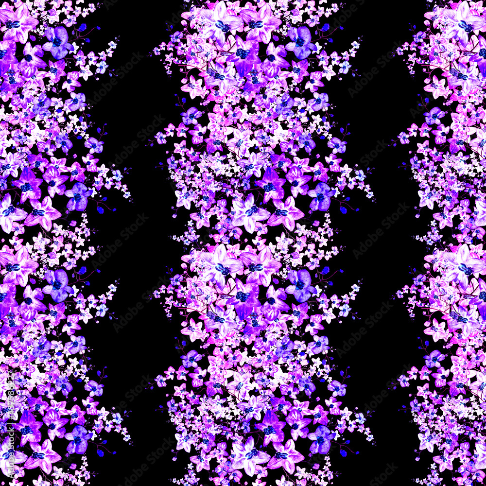 seamless pattern abstracts floral composition seamless pattern abstracts floral composition