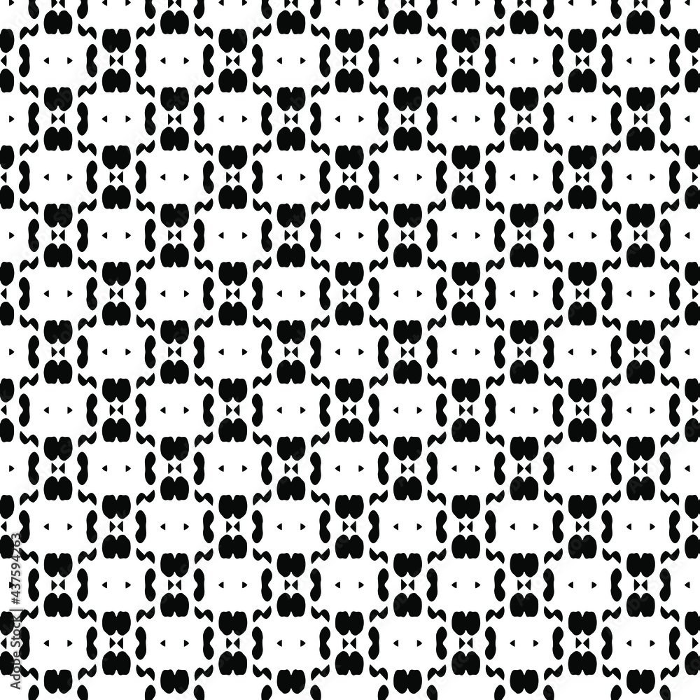 vector seamless pattern with triangular elements. abstract ornament for wallpapers and backgrounds. Black and white colors. vector seamless pattern with triangular elements. abstract ornament for wallpapers and backgrounds. Black and white colors.