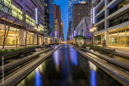 Downton Houston, Texas, USA