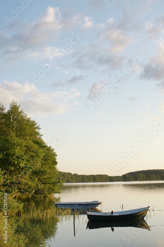Olsztyn. Jezioro Krzywe. Polska - Mazury - Warmia.