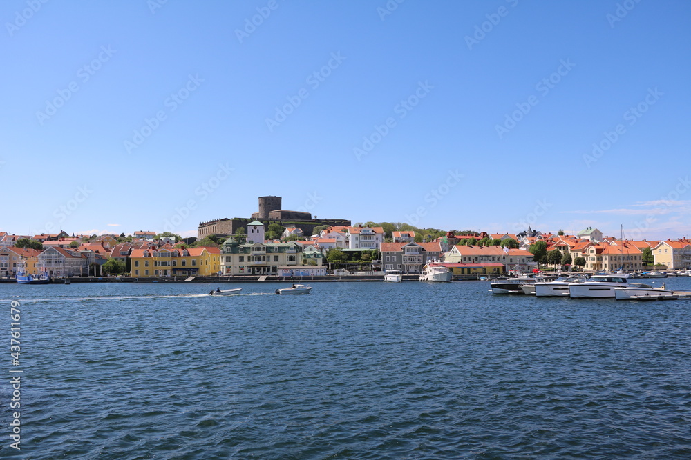 View from Koö Arvidsvik to Marstrand , Sweden