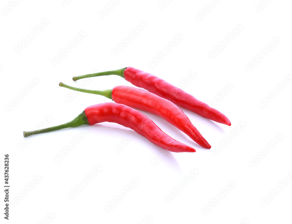 Bell pepper isolated on white background Bell pepper isolated on white background