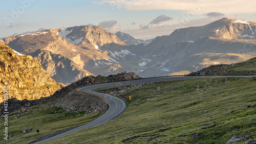Photos Beartooth Highway scenic byway - morning light