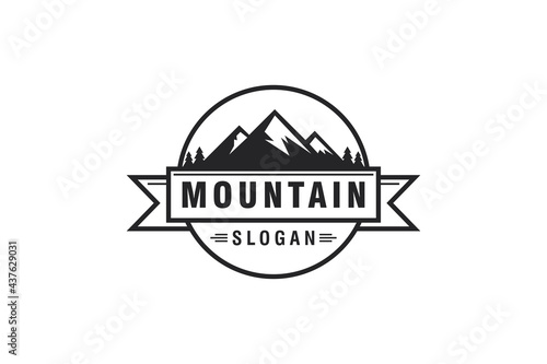 Mountain / travel / adventure hipster logo design inspiration