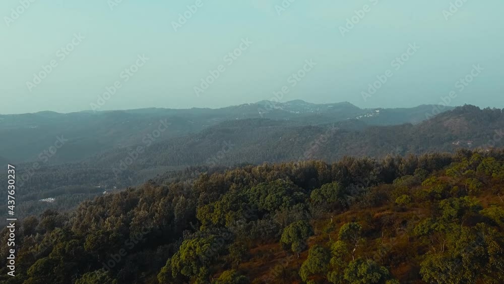 mist over the mountains in morning mist over the mountains in morning