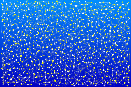 IT デジタル 星 PC 宇宙 科学 粒子 実験 ベクター AI 素材