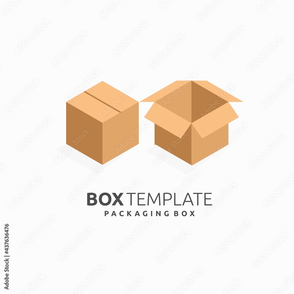 box template, packaging box vector box template, packaging box vector