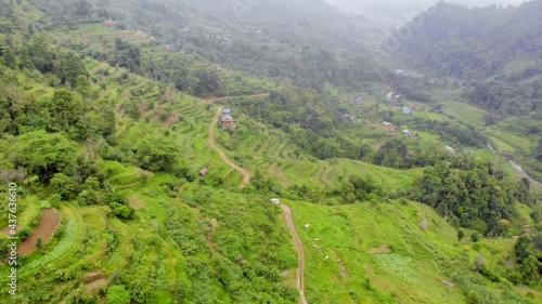 Wallpaper Mural Mountain road in the countryside Torontodigital.ca