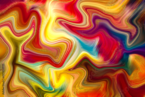 Wallpaper Mural Marble gold texture seamless background. Abstract golden glitter marbling seamless pattern for fabric, tile, interior design or gift wrapping . Realistic business or wedding cover card. Torontodigital.ca