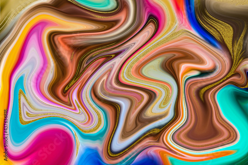 Wallpaper Mural Marble gold texture seamless background. Abstract golden glitter marbling seamless pattern for fabric, tile, interior design or gift wrapping . Realistic business or wedding cover card. Torontodigital.ca