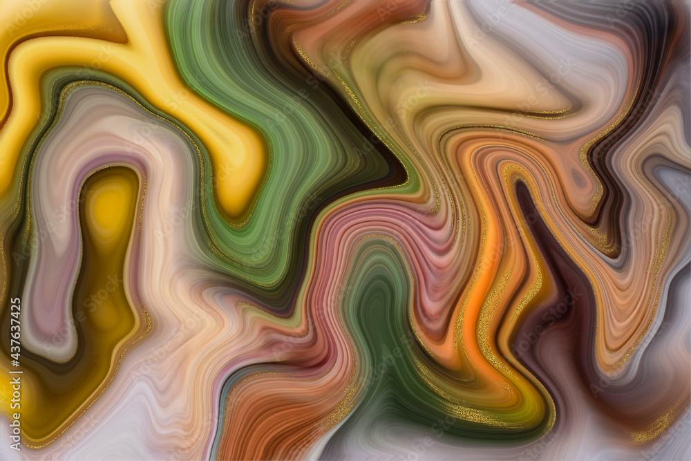 Swirl marble, liquid or fluid acrylics painting abstract background Swirl marble, liquid or fluid acrylics painting abstract background