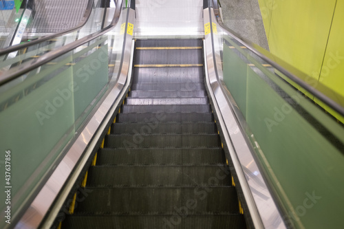 Modern escalator electronic system