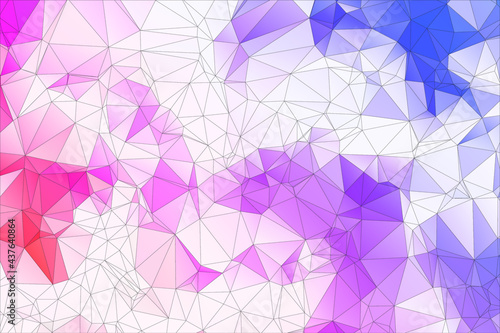 colorful low poly background