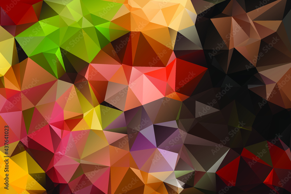 colorful low poly background colorful low poly background