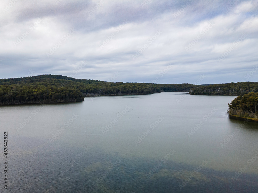 Durras Lake landscape, Durras Lake, NSW, May 2021