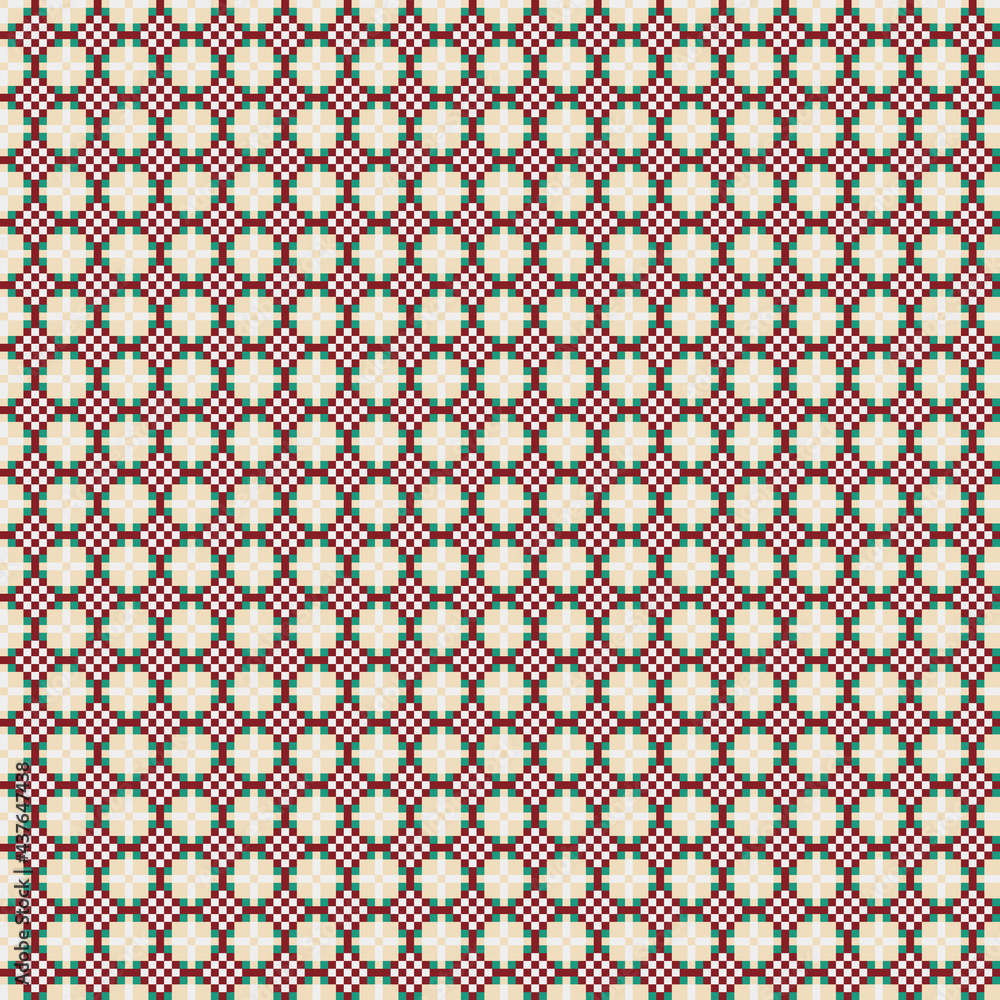 Abstract Cross Pattern generative computational art illustration Abstract Cross Pattern generative computational art illustration