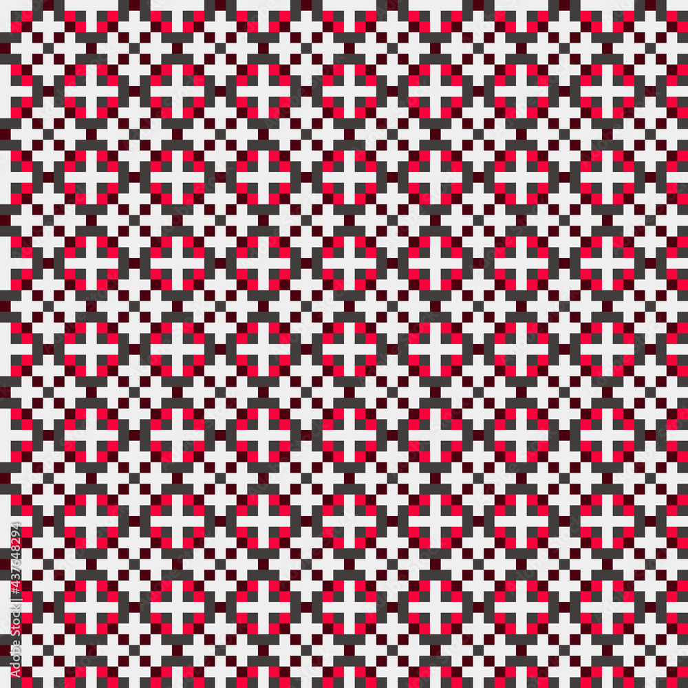 Abstract Cross Pattern generative computational art illustration Abstract Cross Pattern generative computational art illustration