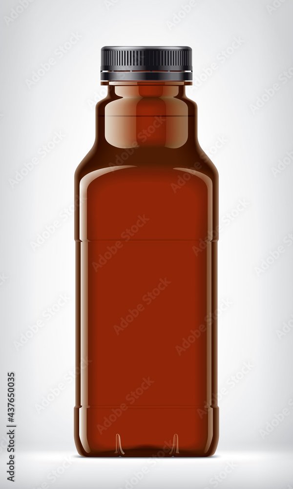 Color Plastic Bottle on background. Color Plastic Bottle on background.