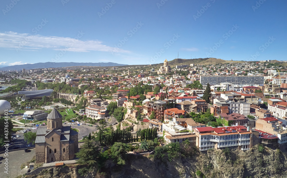 Tbilisi cityscape  of ancient center