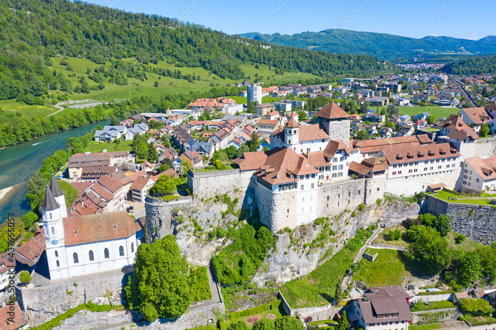 Obraz premium Aarburg castle