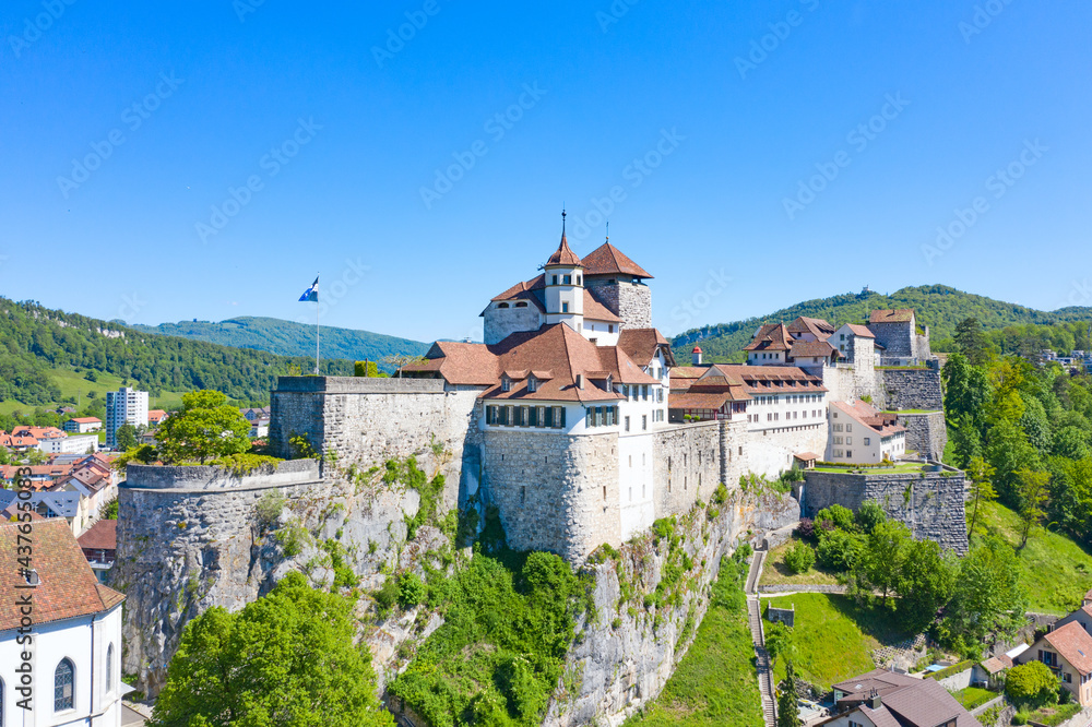 Obraz premium Aarburg castle