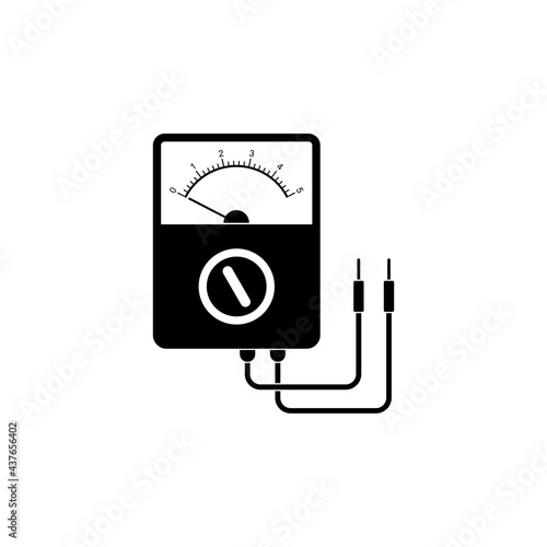 Avometer icon vector sign symbol photo