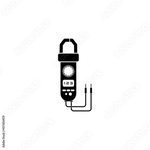 ampere plier icon vector sign symbol