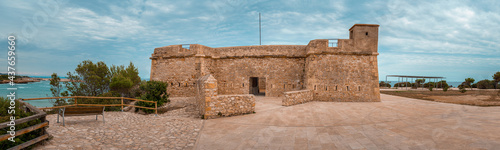 Sant Jordi De Alfama Fortress In Ametlla De Mar, Spain photo