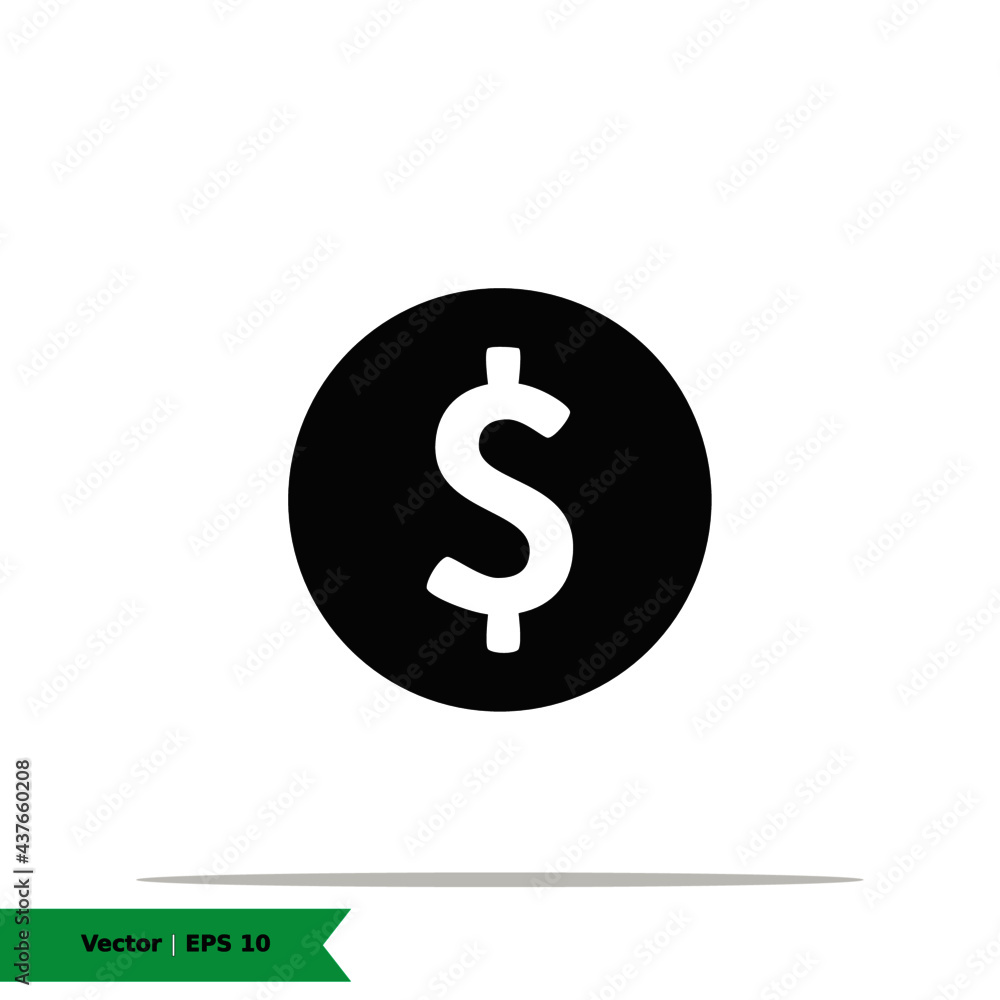 Money, Coin Icon Illustration. Currency Money Sign Symbol. Vector Icon EPS 10 Money, Coin Icon Illustration. Currency Money Sign Symbol. Vector Icon EPS 10