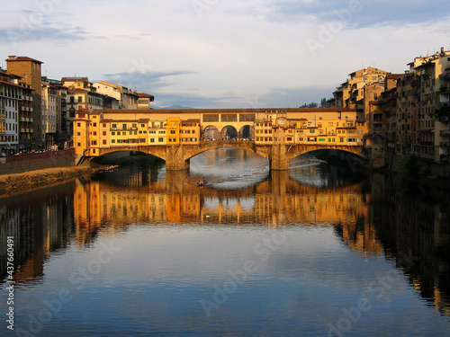 Ponte Vecchio in the evening light, Florence, Italy