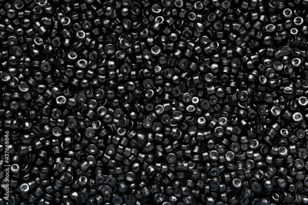 Black plastic, polymer pellets for the production of plastic products Black plastic, polymer pellets for the production of plastic products