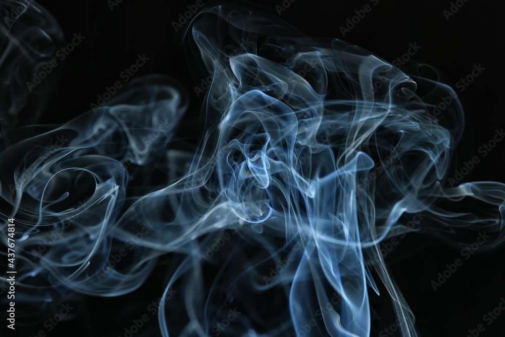 texture smoke black background, bract air waves fog texture smoke black background, bract air waves fog