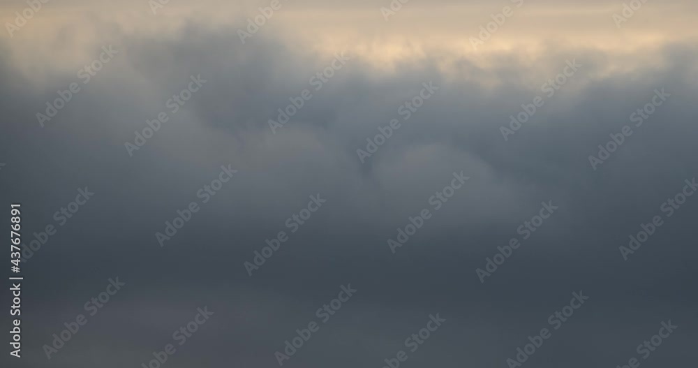 Time lapse of clouds moving in the valley in Slovenia. Alps mountains in the distance. Inversion clouds after the storm. Elevated view of beautiful landscape. Left trucking Time lapse of clouds moving in the valley in Slovenia. Alps mountains in the distance. Inversion clouds after the storm. Elevated view of beautiful landscape. Left trucking