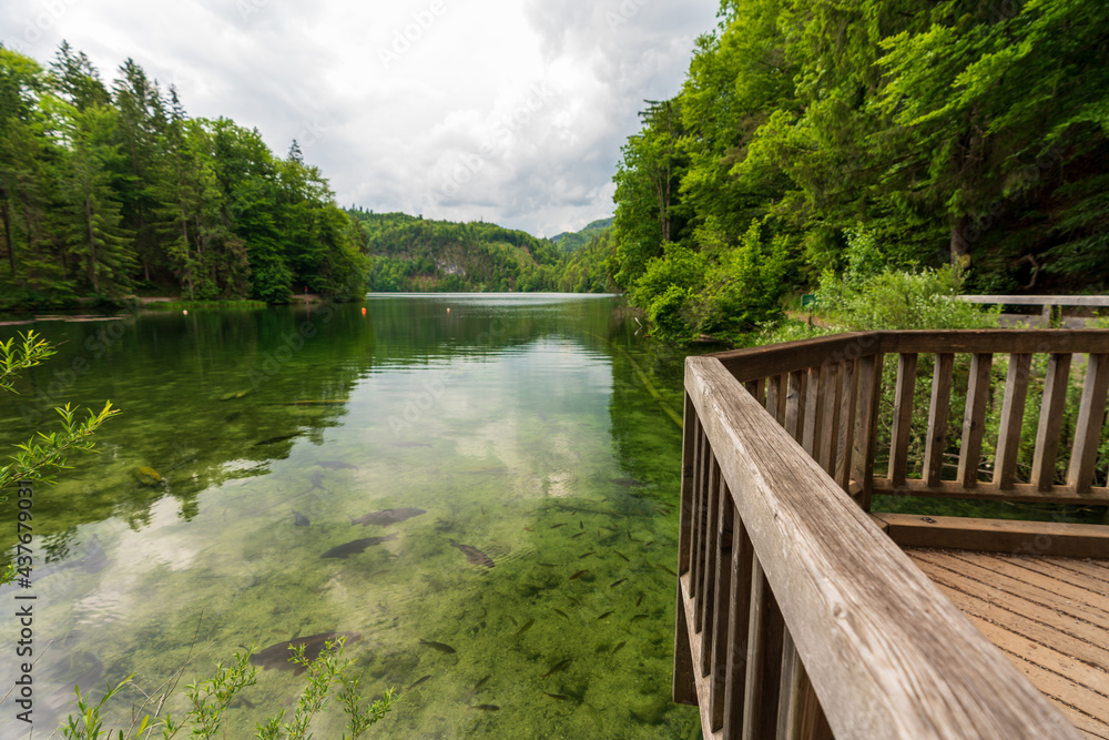 Hechtsee bei Kufstein in Tirol Österreich