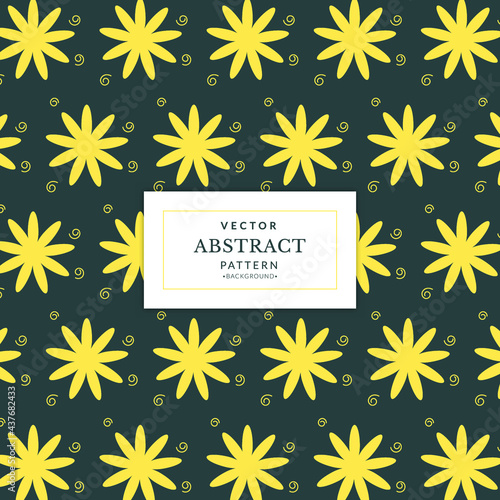 Floral seamless pattern with vintage style. Floral seamless pattern with abstract  flowers, endless texture. Vector illustration for wedding invitations, wallpaper, textile, wrapping paper