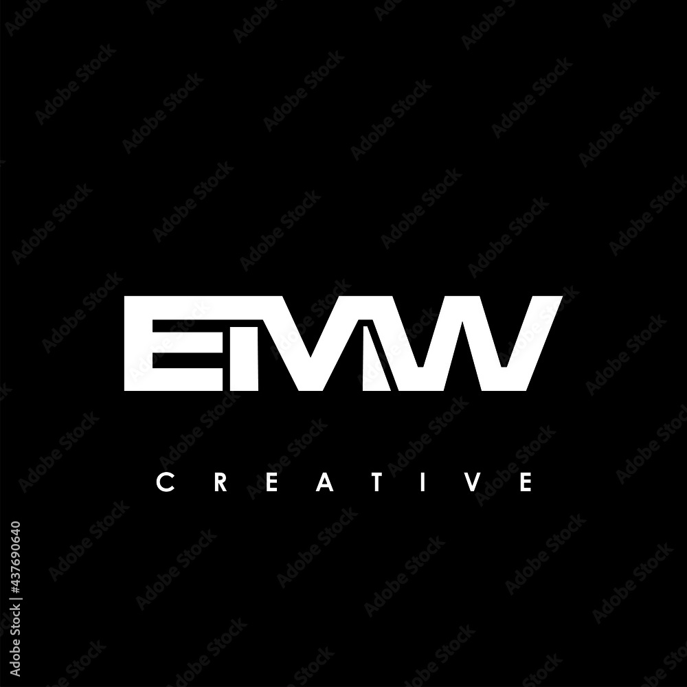 EMW Letter Initial Logo Design Template Vector Illustration EMW Letter Initial Logo Design Template Vector Illustration