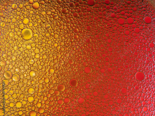 Mosaic of colored bubbles