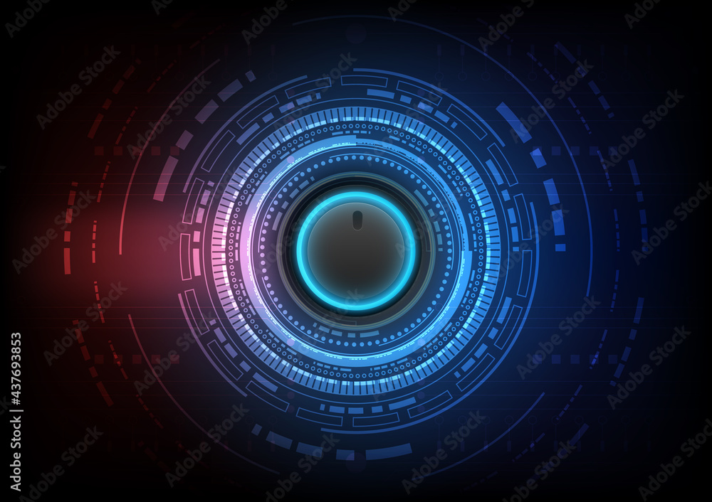 Circuit technology background with hi-tech digital data Circuit technology background with hi-tech digital data
