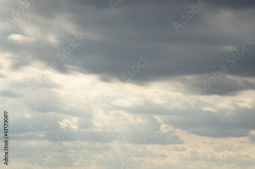 Fototapeta Naklejka Na Ścianę i Meble -  Beautiful summer landscape, storm clouds